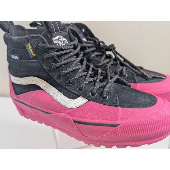 VANS SK8 Hi Dip MTE-2 Hiking Boots Shoes Pink Black Suede Womens 8 - Picture 4 of 9